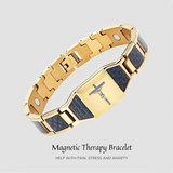 Red Copper Magnetic Cross Bracelet – Jewelry Gift Ideas — 12