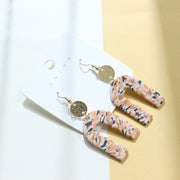Women's Niche Luxury Floral Soft Pottery Earrings – Gifts for Her — 2