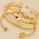 Ladies Ball Bead Disc Knotted Multilayer Geometry – Small Gift Ideas — 2