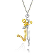 18K Love Hug Necklace Couple Anniversary – Gifts for Couples — 3