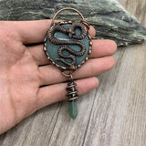 Natural Crystal Vintage Green Aventurine Dragon – Jewelry Gift Ideas — 5