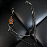 Punk Male Hip Hop Phants Zipper Non-mainstream Ghost – Gifts for Him — 7