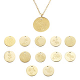 Birthday Flower Stainless Steel Necklace Pendant – Jewelry Gift Ideas — 5