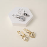 Earrings Frosted Shell Beads Solid Color – Useful Gifts — 2