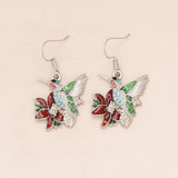 Colorful Hummingbird Full Diamond Pendant – Jewelry Gift Ideas — 4