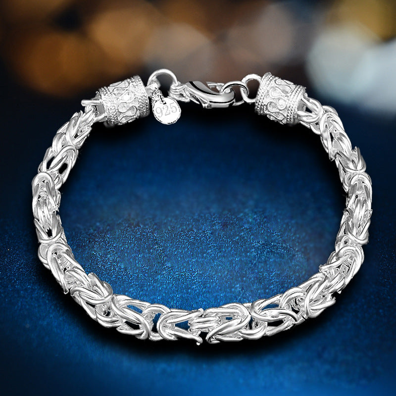 Fashion Silver Plated New Faucet Bracelet Foreign – Jewelry Gift Ideas — 1
