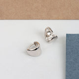 Metal Frosty Irregular Vintage Triangle Earrings – Meaningful Gifts — 6
