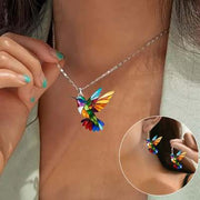 Colorful Bird Acrylic Earrings Vintage Necklace – Jewelry Gift Ideas — 5