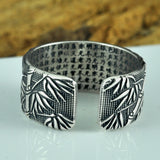 Heart Sutra Ring Vintage Version Bamboo Ornament – Unique Gift Ideas — 3