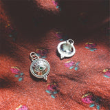 Vintage Niche Devil's Eye Sterling Silver Pendant – Jewelry Gift Ideas — 5