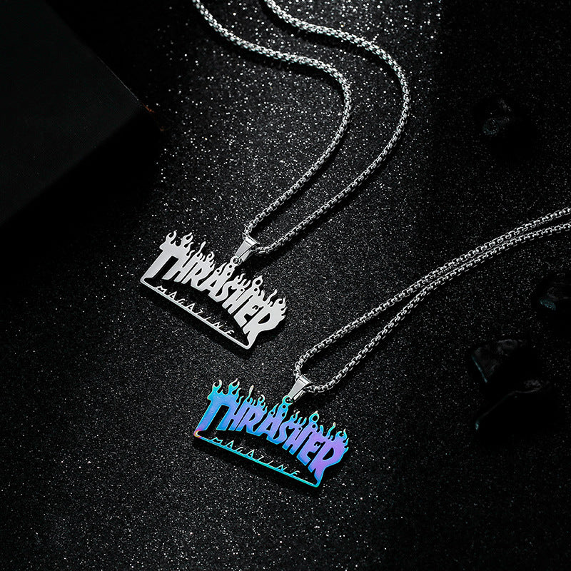 All-match Letter Hip-hop Necklace Trendy Street – Jewelry Gift Ideas — 1