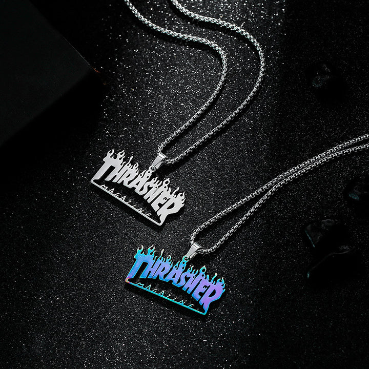 All-match Letter Hip-hop Necklace Trendy Street – Jewelry Gift Ideas — 1
