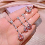 Artificial Diamond Pendant Drop-shaped Suit – Jewelry Gift Ideas — 1