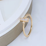 Tee Zircon Brilliant Women's Ring Cut By Dharma Stick – Gifts for Her — 5
