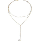 Pearl Double Layer Twin Pearl Necklace – Jewelry Gift Ideas — 8