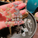 Brilliant Other Shore Flower Jewel Earrings – Small Gift Ideas — 1