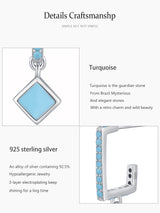 Women's S925 Sterling Silver Vintage Earrings – Gifts for Her — 11