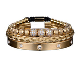 3 Rhinestone Ball Ten Diamond Bracelet Suit – Jewelry Gift Ideas — 16
