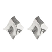 Titanium Steel Pleated Geometric Retro Glossy – Meaningful Gifts — 4