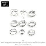 Women's Fashion Vintage Oil Drip Geometric Ring – Stylish Gifts — 10