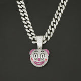 Hip Hop Round Face Pendant Necklace – Jewelry Gift Ideas — 2