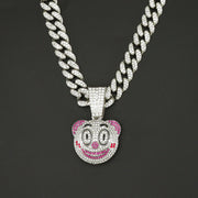 Hip Hop Round Face Pendant Necklace – Jewelry Gift Ideas — 2