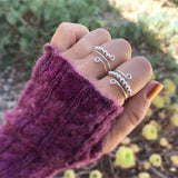 Micro-motion Rotating Anti-anxiety Female Ring – Gifts for Her — 5