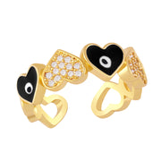 Women's Creative Eye Love Ring Simple – Gifts for Her — 4