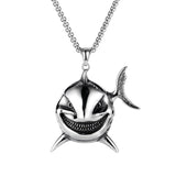 Retro Clownfish Man's Stainless Steel Necklace – Jewelry Gift Ideas — 3