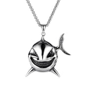 Retro Clownfish Man's Stainless Steel Necklace – Jewelry Gift Ideas — 3