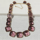Geometric Candy Clavicle Necklace And Earrings – Jewelry Gift Ideas — 3
