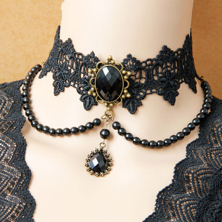 Personality Lace Collar Fake Collar Necklace – Jewelry Gift Ideas — 1
