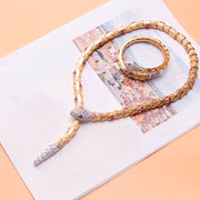 Women's Animal Snake Necklace Bracelet – Jewelry Gift Ideas — 9