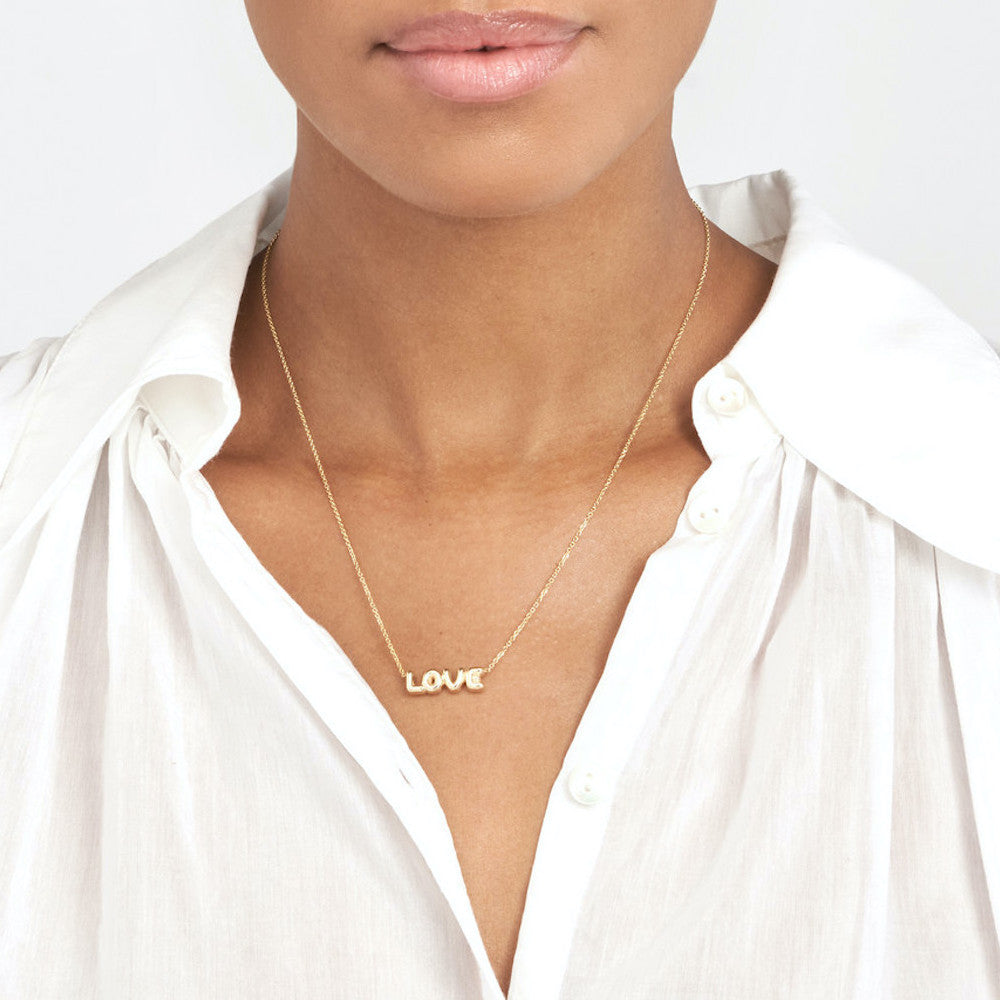 Fashion 18K Gold Brass Balloon Necklace – Jewelry Gift Ideas — 1