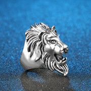 Rock Hip Hop Ear Accessories Golden Domineering Lion's – Stylish Gifts — 5