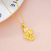 Vietnam Placer Gold Lady's Flower Accessories – Jewelry Gift Ideas — 2