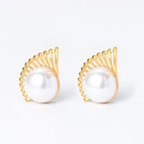 Hollow Sector Pearl Feather Wings Love Heart – Gifts for Couples — 3