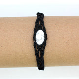 Natural Crystal Dan-shaped Handmade DIY Woven Bracelet – Stylish Gifts — 3