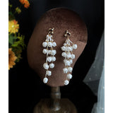 Handmade Tassel Earrings With Lily Of The Valley Buds – Birthday Gifts — 5