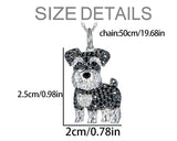 Cute Cartoon Schnauzer Exquisite Eco-friendly – Jewelry Gift Ideas — 3