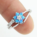Flower Ring Women's Synthetic Ornament – Gifts for Her — 2