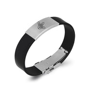 Stainless Steel Irish Celtic Knot Silicone – Jewelry Gift Ideas — 4