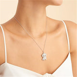 Eco-friendly Zinc Alloy Die Casting Puppy Pendant – Jewelry Gift Ideas — 2