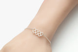 Geometric Mother And Baby Giraffe Bracelet – Jewelry Gift Ideas — 9