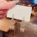 Sterling Silver Needle Mesh Geometric Tassel – Thoughtful Gifts — 2