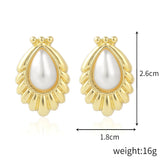 Exaggerated Irregular Baroque Pearl Earrings – Stylish Gifts — 19