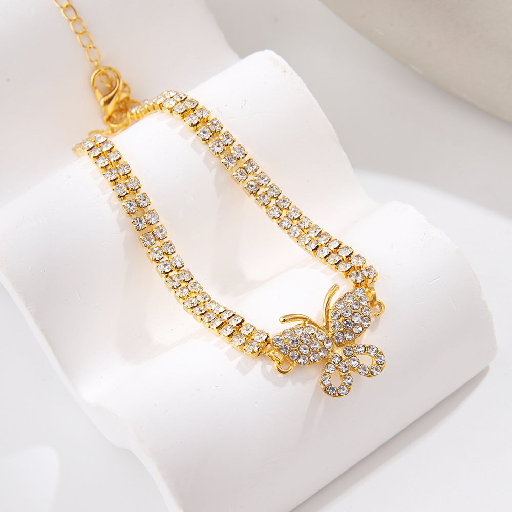 Creative Butterfly Anklet Beach Ornament Women – Gifts for Her — 1