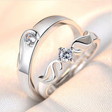 Fashion Simple Opening Ring Couple Ring – Stylish Gifts — 1