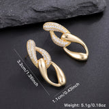 Retro Personality And Minimalism Chain Earrings – Thoughtful Gifts — 3