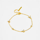 Simple All-match S925 Sterling Silver Bracelet – Jewelry Gift Ideas — 7